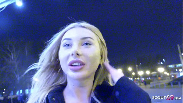 GERMAN SCOUT - FIRST ASS FUCK FOR HOT TEEN MARILYN AT PARTY NIGHT