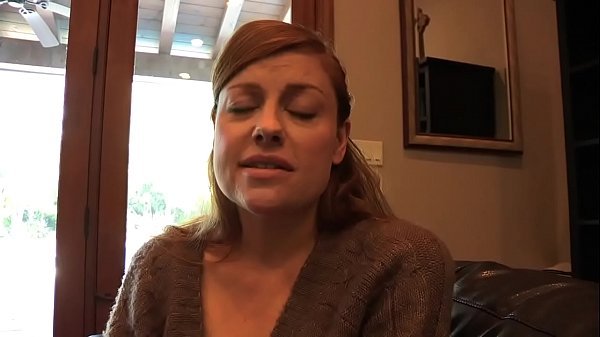 Beautiful lesbian redhead with small tits licks her girlfriend's pussy